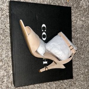 Coach heels new in box